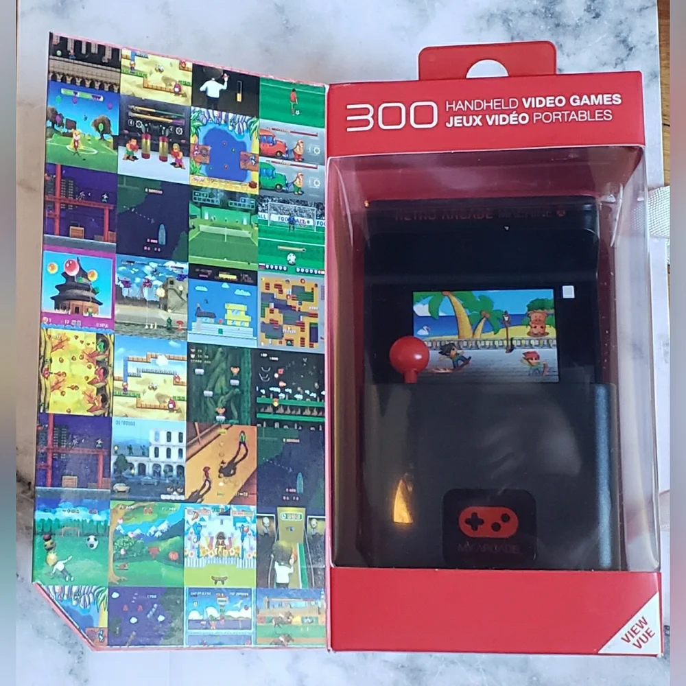 My Arcade Retro Arcade Machine X 300 Built-in Games NEW